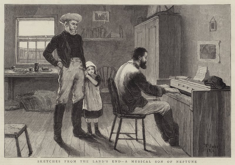 Skitser fra landets ende, en musikalsk søn af Neptun af Frank Dadd