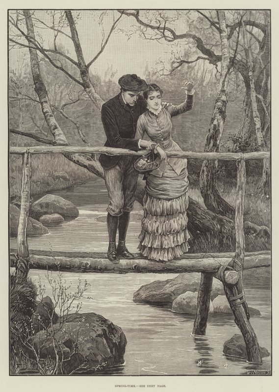Forårstid af Frank Dadd