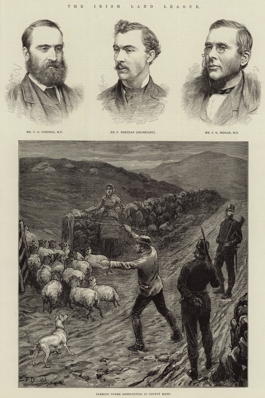 Irish Land League af Frank Dadd