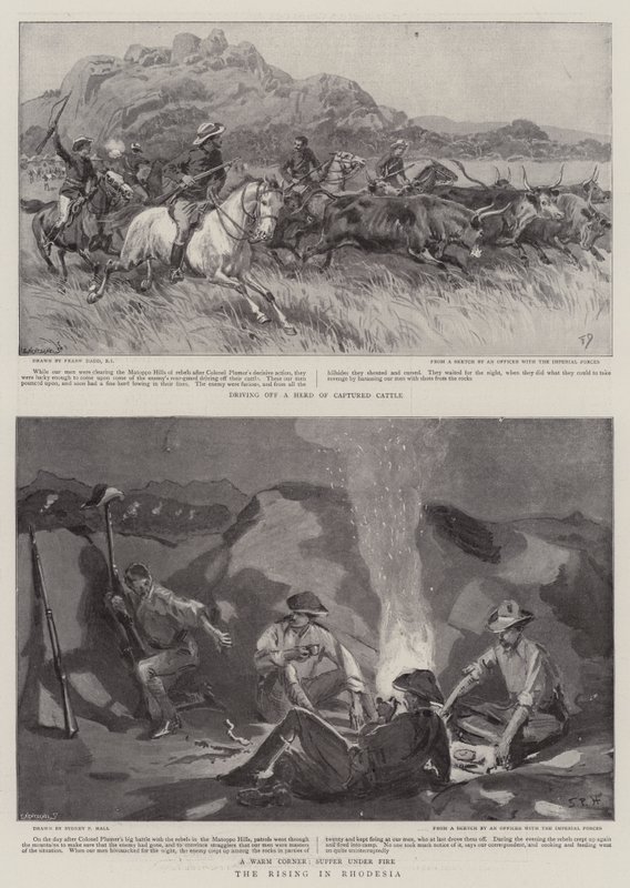 Opstanden i Rhodesia af Frank Dadd