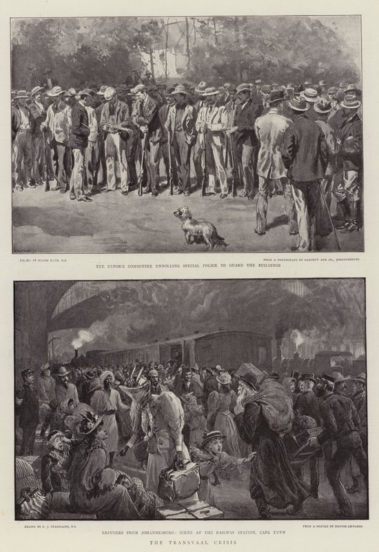 Transvaal-krisen af Frank Dadd