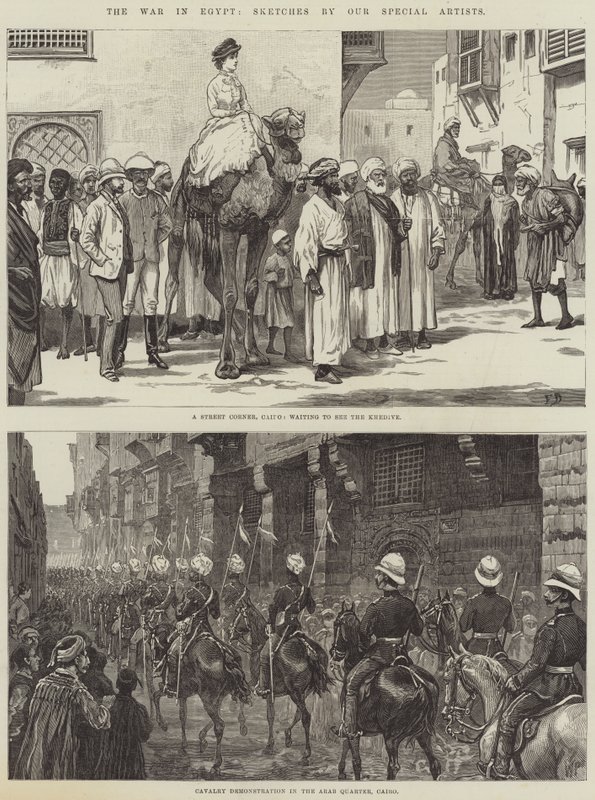 Krigen i Egypten af Frank Dadd