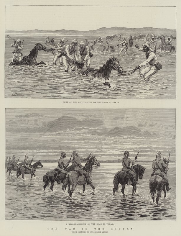 Krigen i Soudan af Frank Dadd