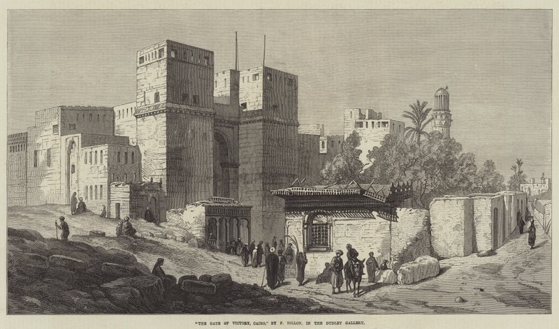 Sejrsporten, Cairo, i Dudley Gallery af Frank Dillon
