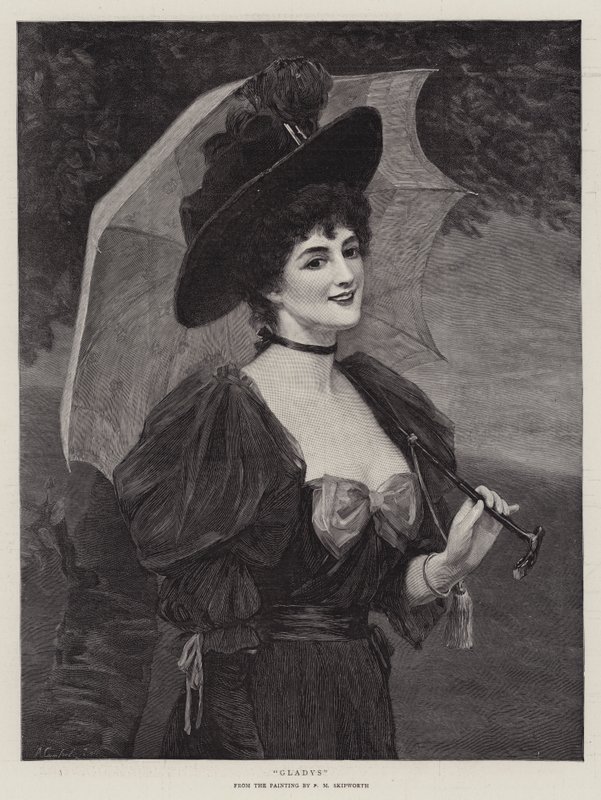 Gladys af Frank Markham Skipworth