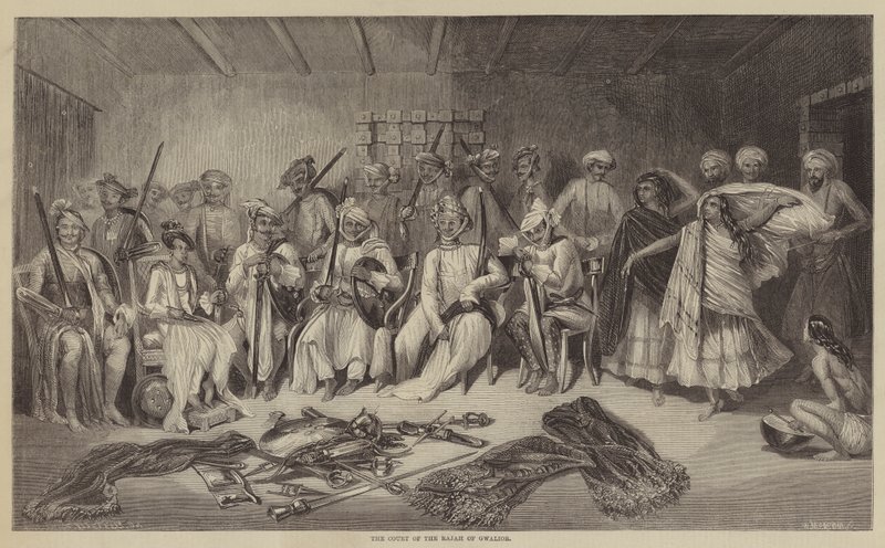 Retten for Rajah af Gwalior af Frank Vizetelly