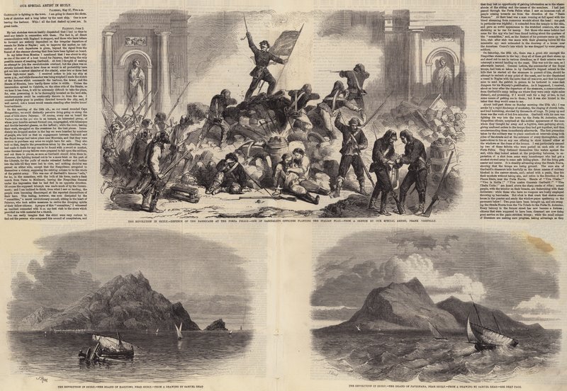 Revolutionen på Sicilien af Frank Vizetelly