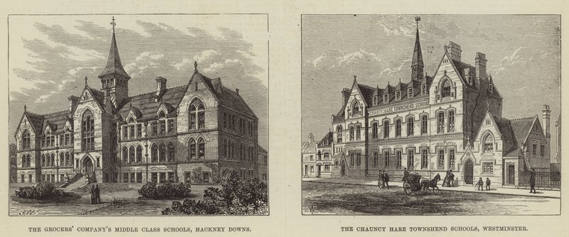 London skolebygninger af Frank Watkins