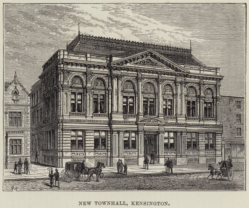 New Townhall, Kensington af Frank Watkins