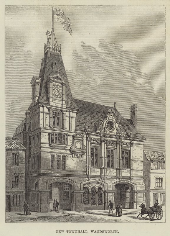 New Townhall, Wandsworth af Frank Watkins