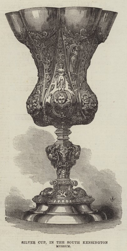 Silver Cup, i South Kensington Museum af Frank Watkins
