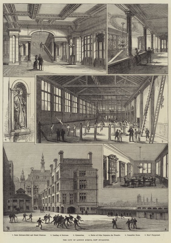 City of London School New Buildings af Frank Watkins