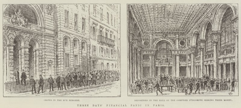 Tre dages finansiel panik i Paris af Frank Watkins