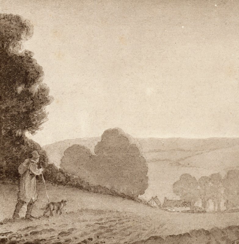 Illustration til den lærde-gipsy af Matthew Arnold (Color Litho) af Frank Adams