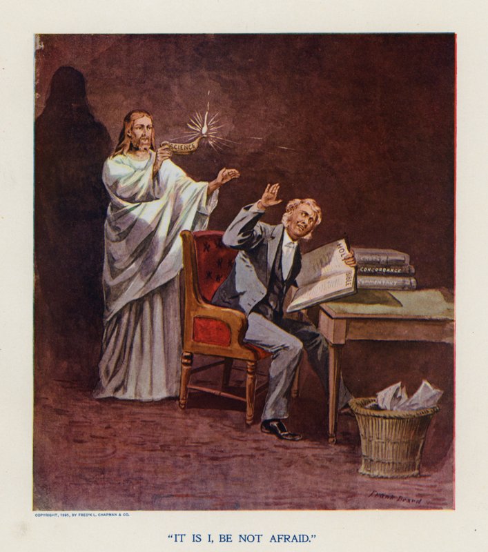 "Det er mig" (farvelitografi) af Frank Beard