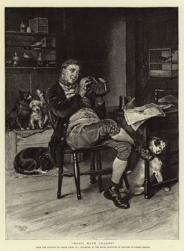Musik har charme af Frank Dadd