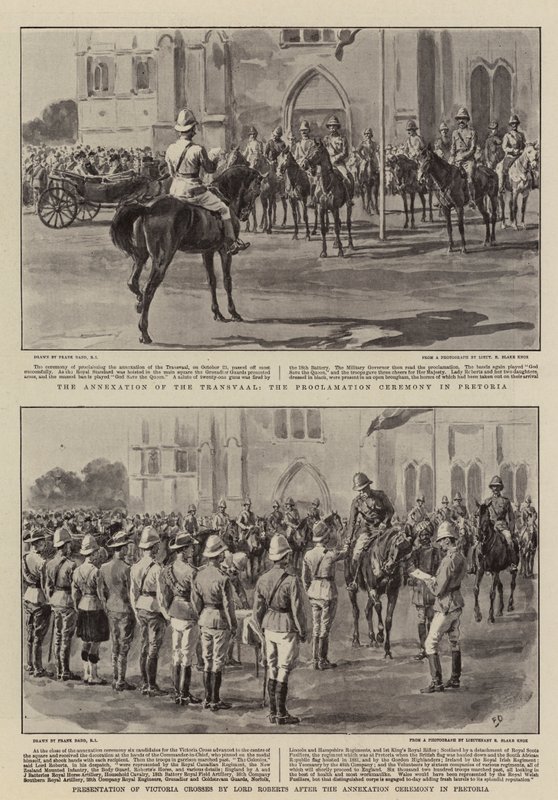 Annexationen af Transvaal af Frank Dadd