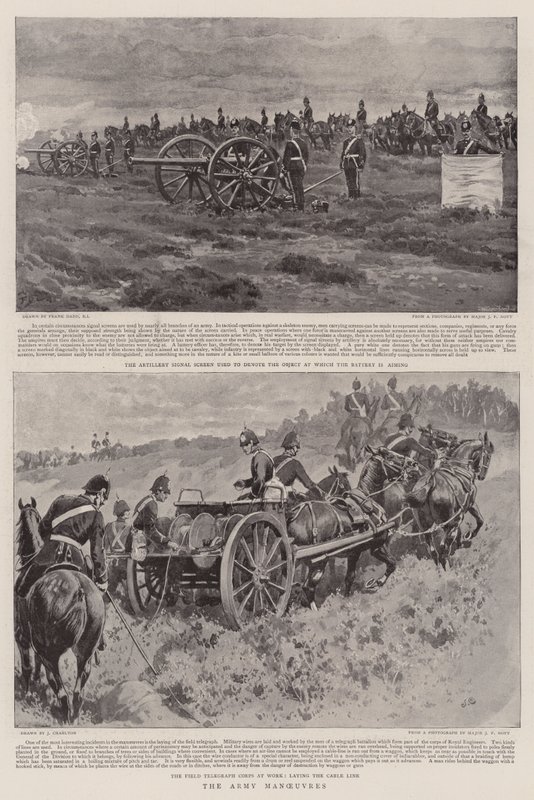 Hærens manøvrer af Frank Dadd