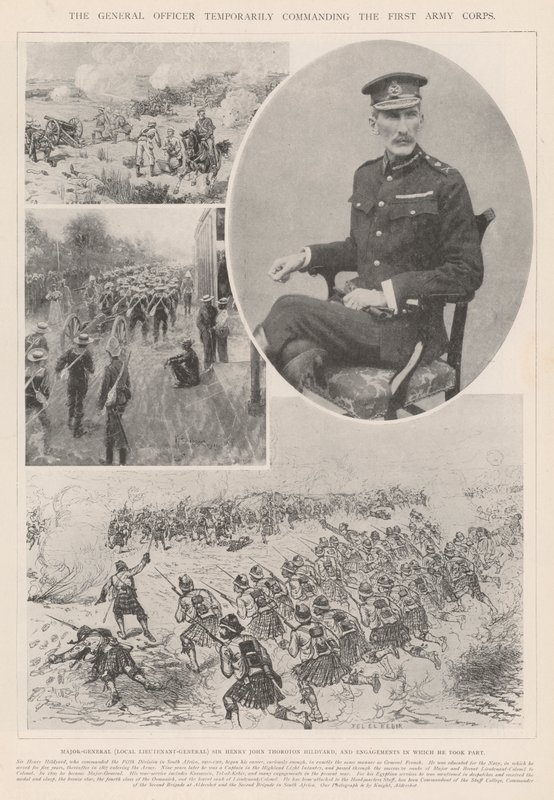 Generalofficeren, der midlertidigt kommanderede First Army Corps af Frank Dadd