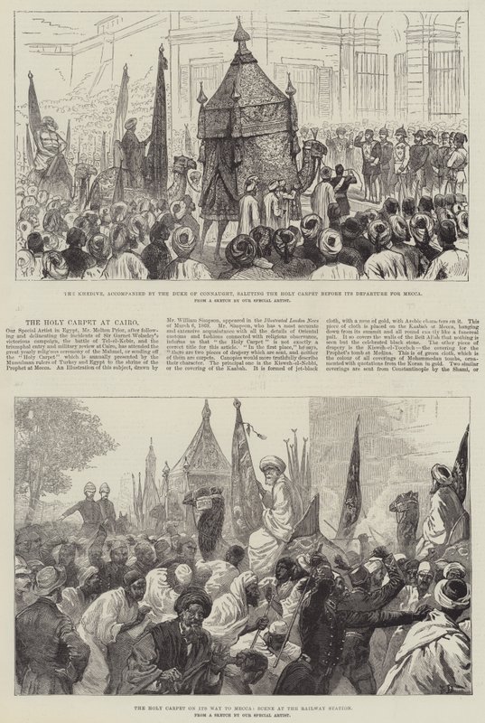 Det hellige tæppe i Kairo af Frank Dadd
