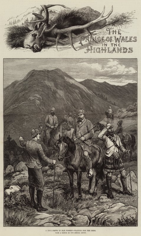 Prinsen af Wales i højlandet af Frank Dadd