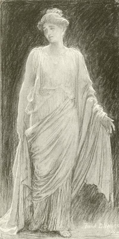 Madame de Navarro (Mary Anderson) som Hermione i et 