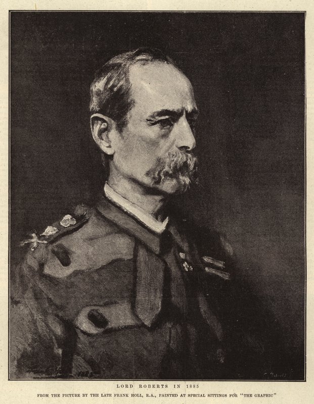 Lord Roberts i 1885 af Frank Holl