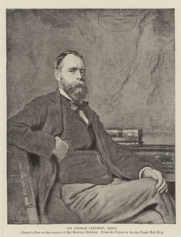 Sir George Stephen, Baronet af Frank Holl
