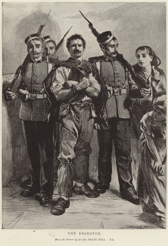 Desertøren af Frank Holl