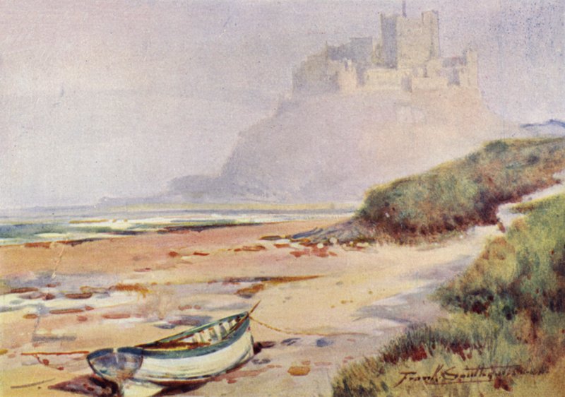 Bamburgh Slot af Frank Southgate