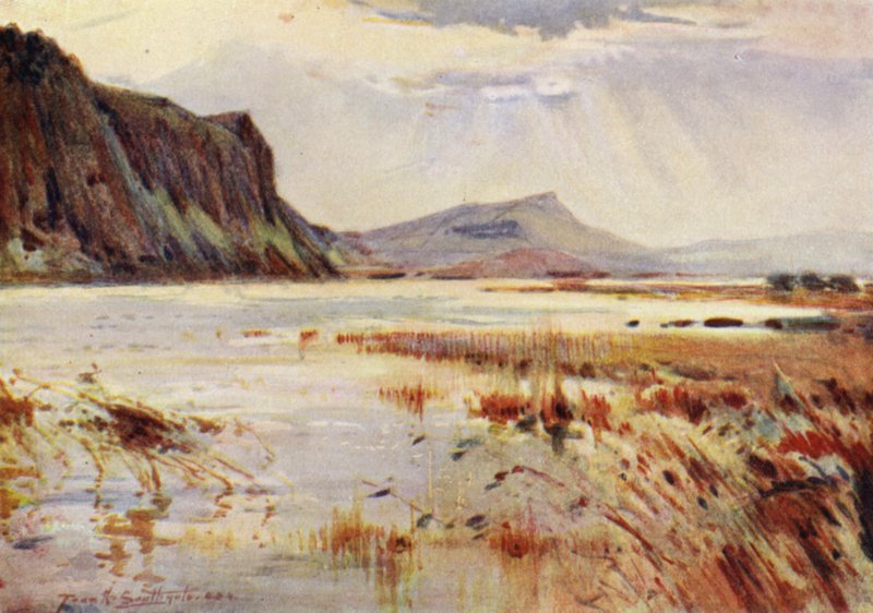 Crag Lough (farve litho) af Frank Southgate