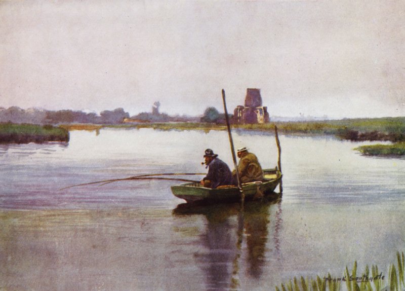 Norfolk Broads: Bream-Fishing nær St Benet