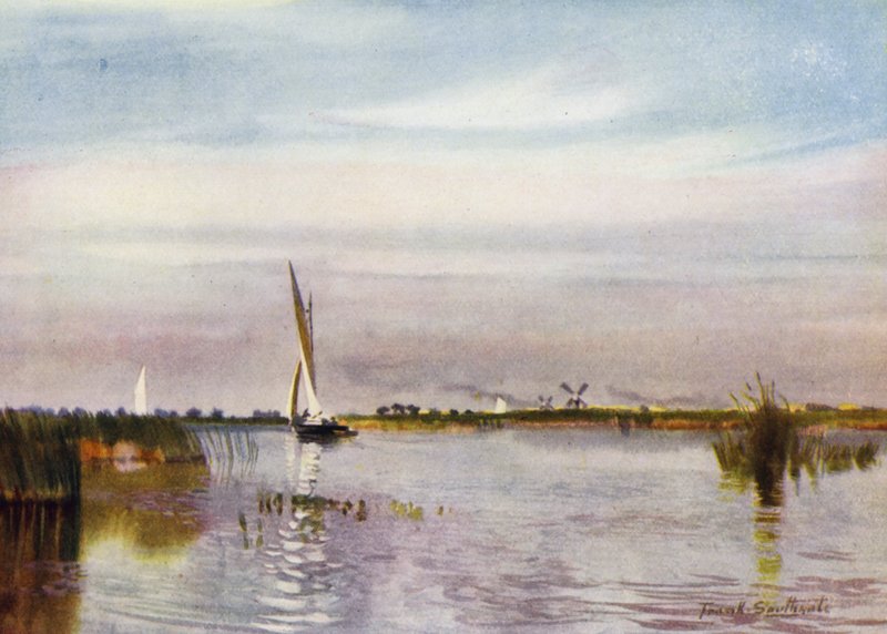 Norfolk Broads: Heigham Sounds af Frank Southgate