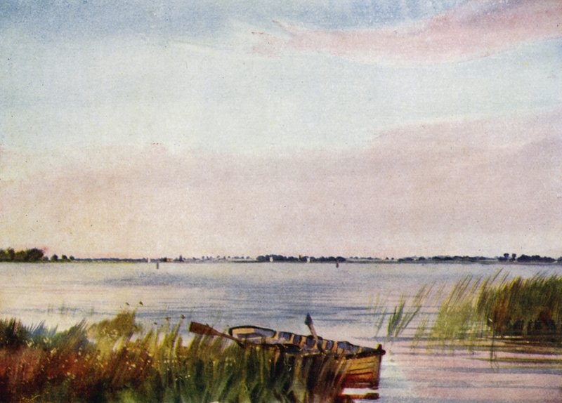 Norfolk Broads: Hickling Broad af Frank Southgate