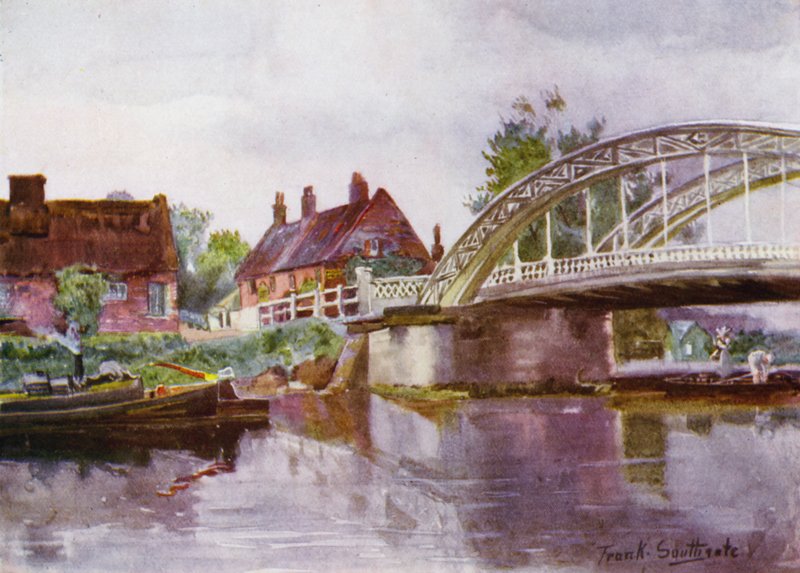Norfolk Broads: St Olavesdani af Frank Southgate