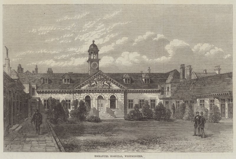 Emmanuel Hospital, Westminster af Frank Watkins
