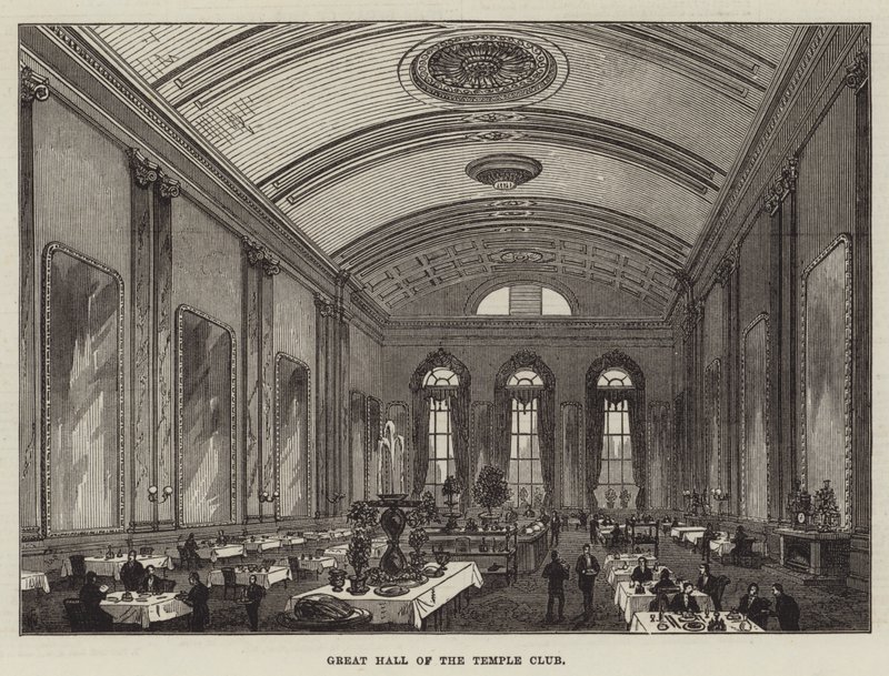 Store Hall of the Temple Club af Frank Watkins