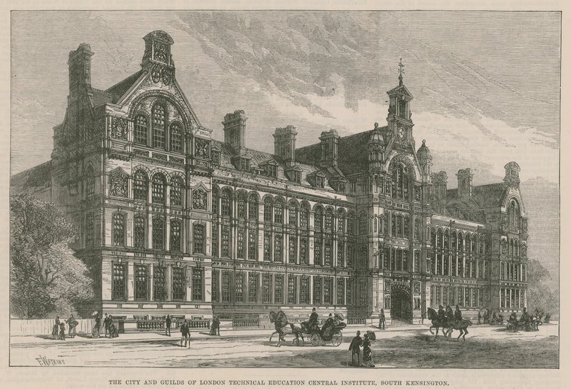 The City and Guilds of London Technical Education Central Institute, South Kensington af Frank Watkins
