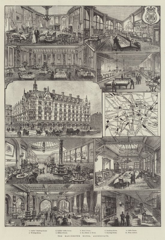 Manchester Hotel, Aldersgate af Frank Watkins