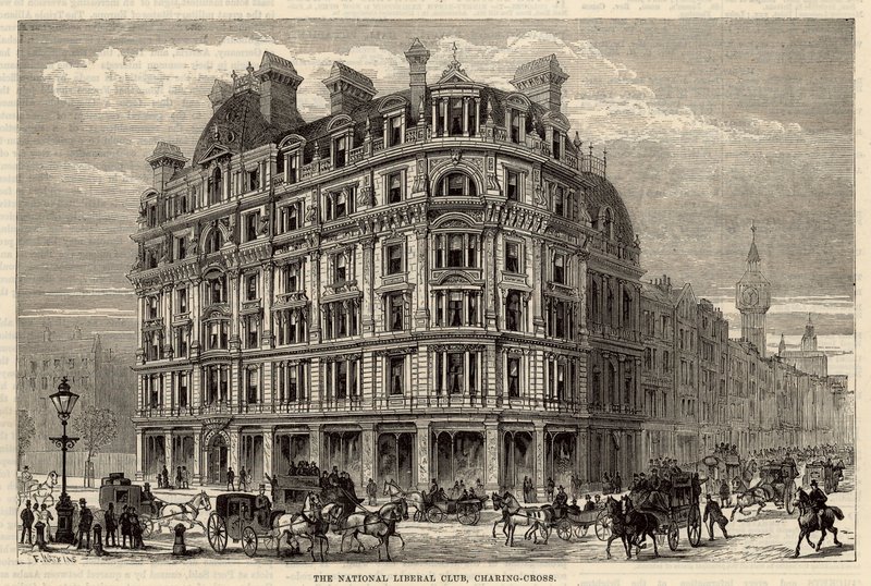 The National Liberal Club, Charing Cross, London af Frank Watkins