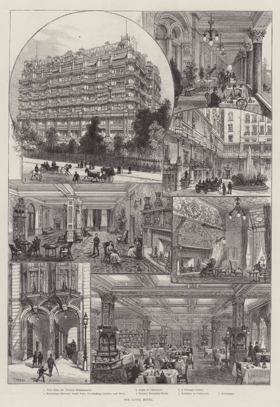Savoy Hotel af Frank Watkins