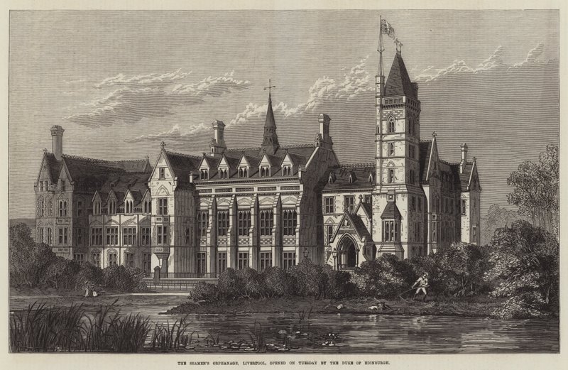 Sømandsbørnehjemmet, Liverpool, åbnede tirsdag af hertugen af Edinburgh af Frank Watkins