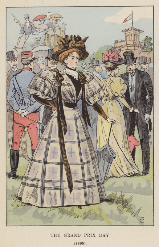 Grand Prix-dagen, 1895 af François Courboin