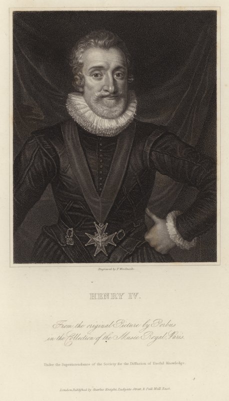 Henrik IV, konge af Frankrig af Frans II Pourbus
