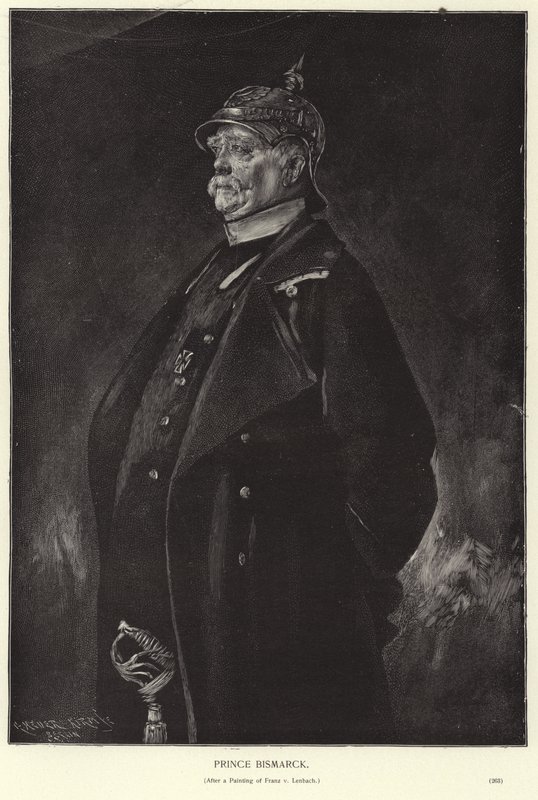 Otto von BIsmarck af Franz Seraph von Lenbach