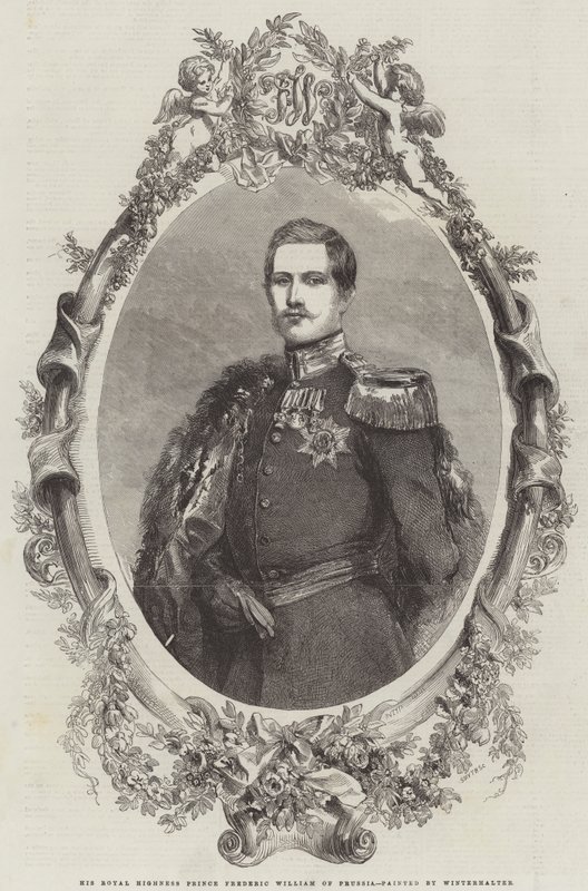 Hans Kongelige Højhed Prins Frederik Vilhelm af Preussen af Franz Xaver Winterhalter
