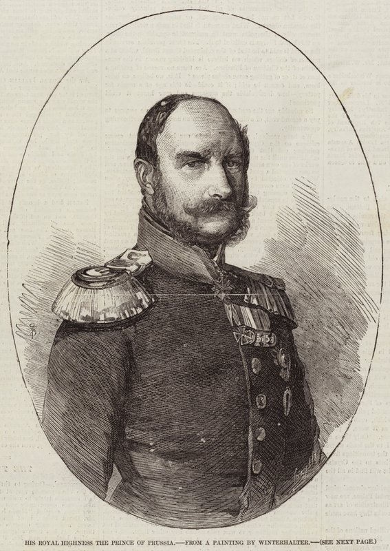 Hans Kongelige Højhed Prinsen af Preussen af Franz Xaver Winterhalter