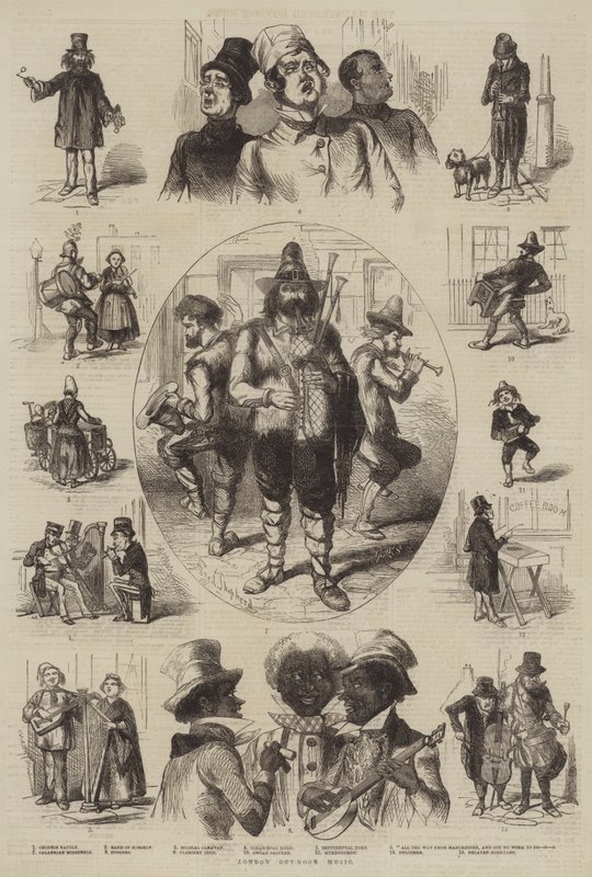 London udendørs musik af Frederick Shepherd