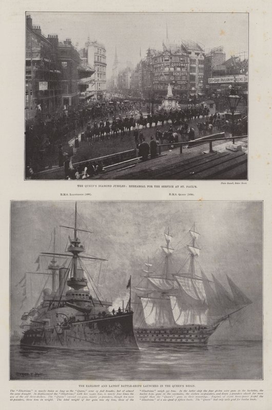 Dronningens diamantjubilæum af Fred T. Jane