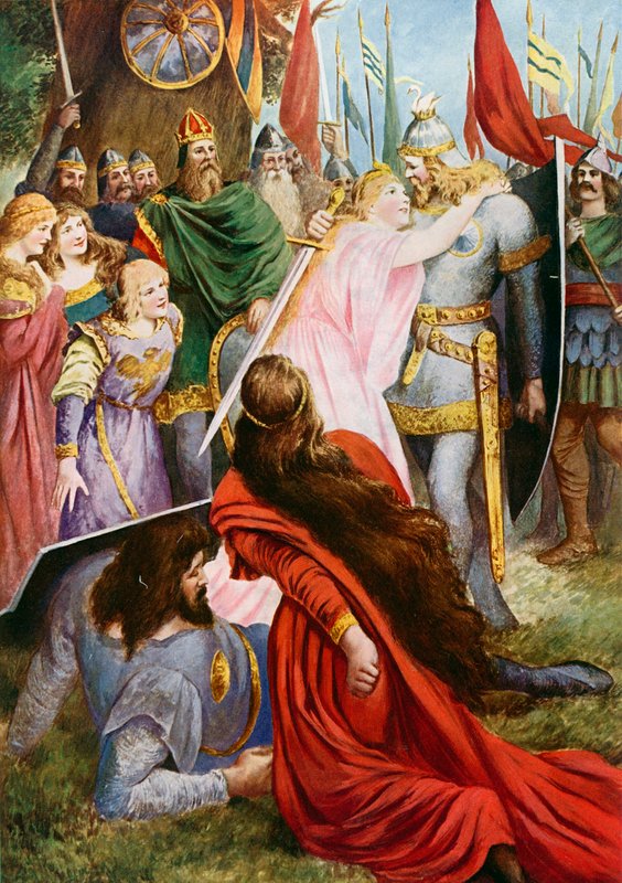 Lohengrin, 1. akt scene iii af Fred Leeke